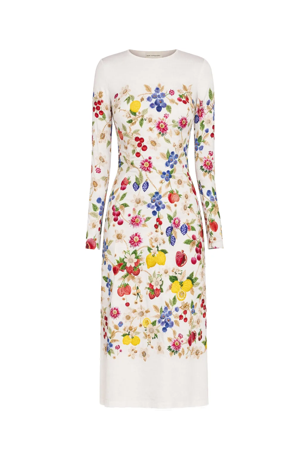 Mary Katrantzou Laila Dress Fruitavola - Dresses - British Romantic Luxury at Luxury Shoes Mary Katrantzou dress
