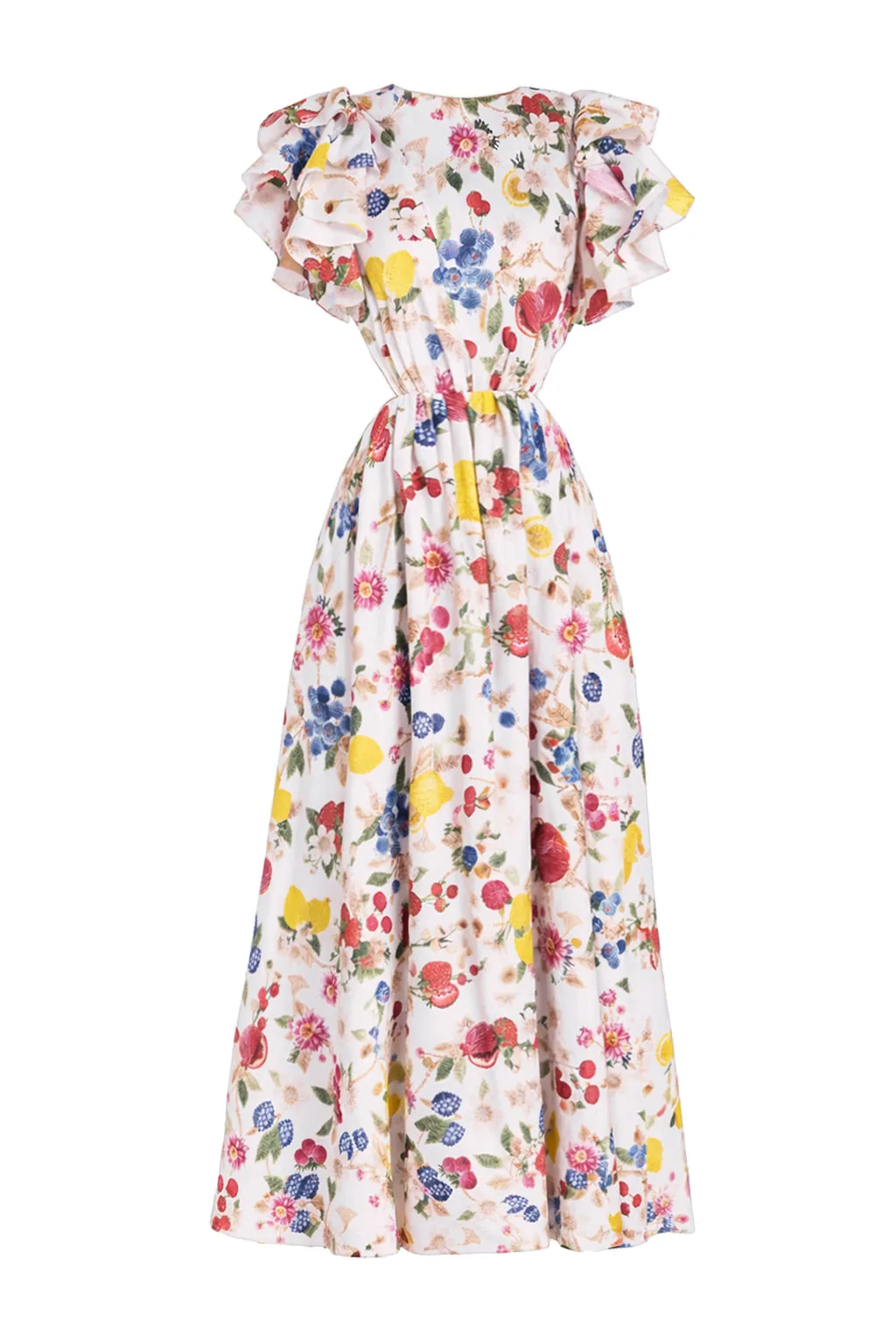 Mary Katrantzou Lucia Dress Fruitavola - Dresses - British Romantic Luxury at Luxury Shoes Mary Katrantzou dress