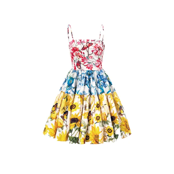 Margot Dress Botanical Multi