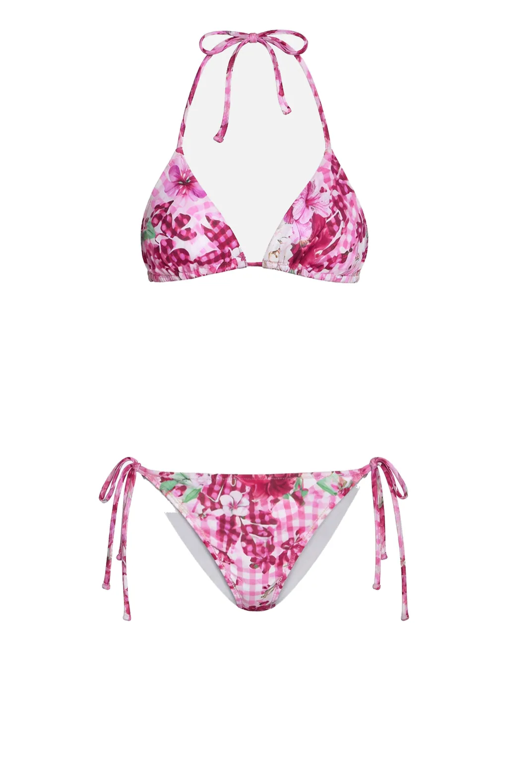 Mary Katrantzou Mykonos Bikini Fleur Cherry - Beachwear - British Romantic Luxury at Luxury Shoes Mary Katrantzou bikini