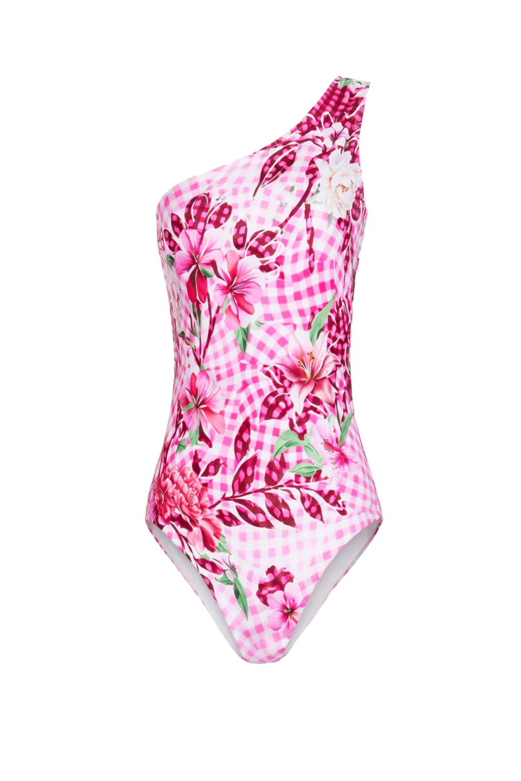 Mary Katrantzou Nata Swimsuit Fleur Cherry - Beachwear - British Romantic Luxury at Luxury Shoes Mary Katrantzou swimsuit