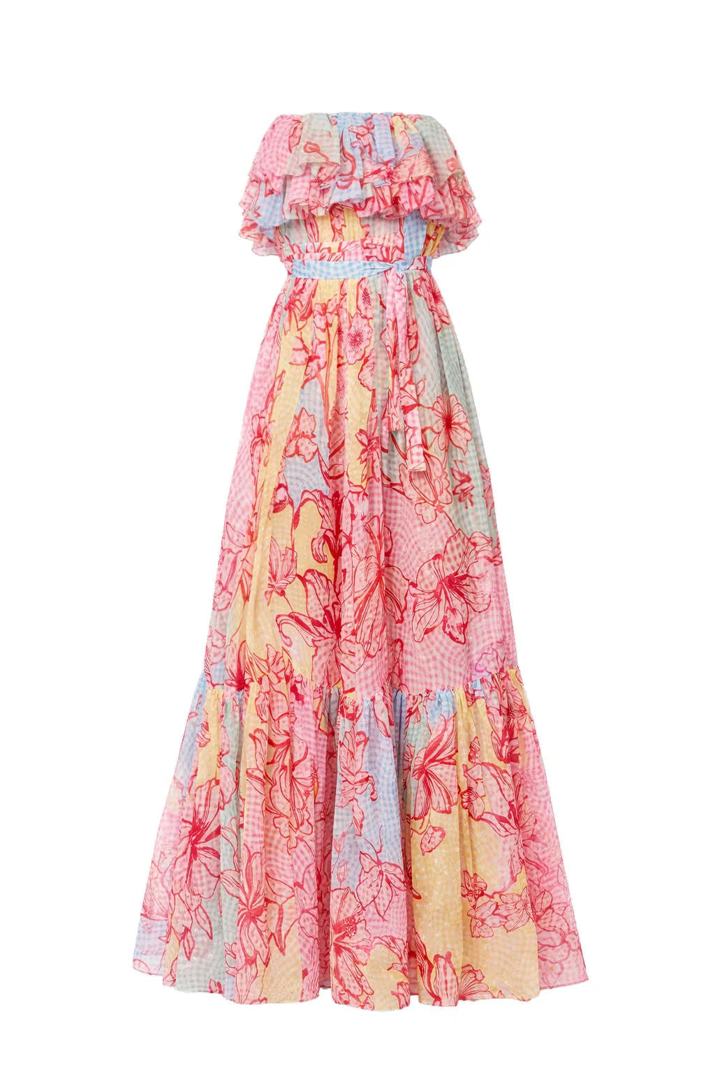 Mary Katrantzou Sommerville Dress Tutifruti - Dresses - British Romantic Luxury at Luxury Shoes Mary Katrantzou dress