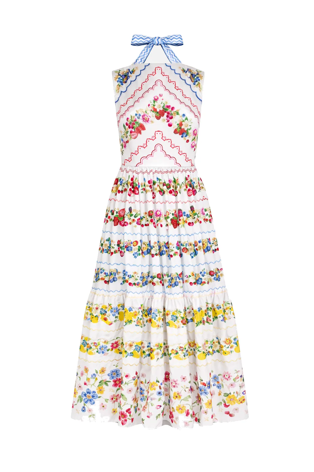 Mary Katrantzou Sophia Dress Fruitavola - Dresses - British Romantic Luxury at Luxury Shoes Mary Katrantzou dress