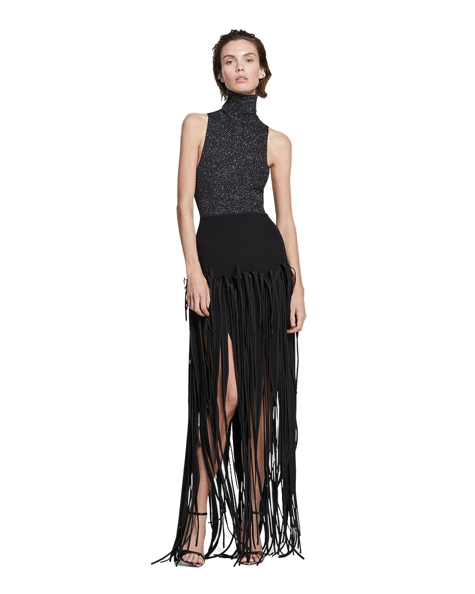 Maticevski Blitz Maxi Skirt in Black Maticevski Blitz Maxi Skirt