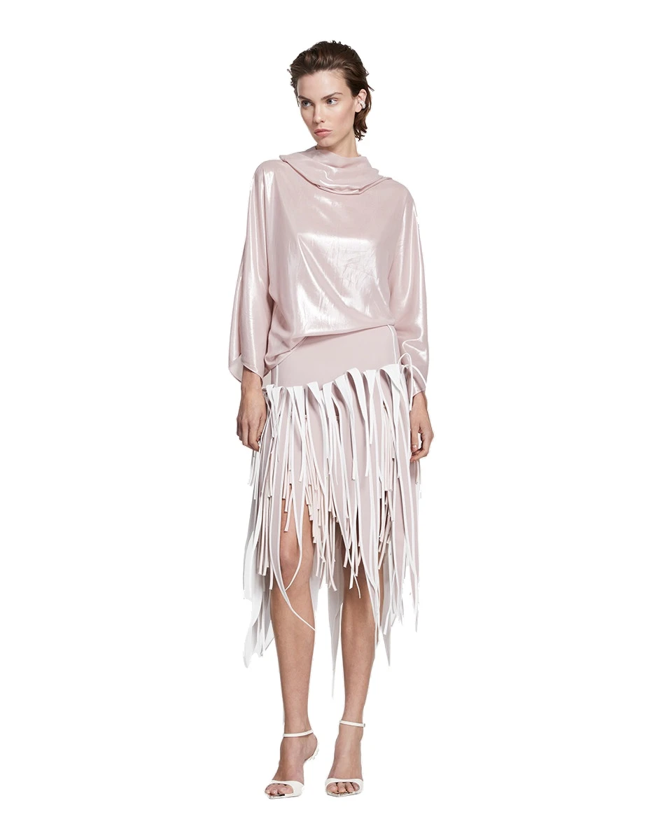 Maticevski Lustrous Top in Pink Maticevski Lustrous Top
