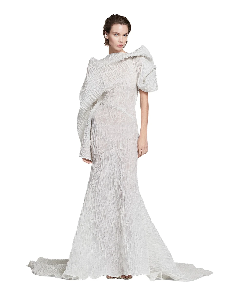 Maticevski Radiance Gown in White Maticevski Radiance Gown