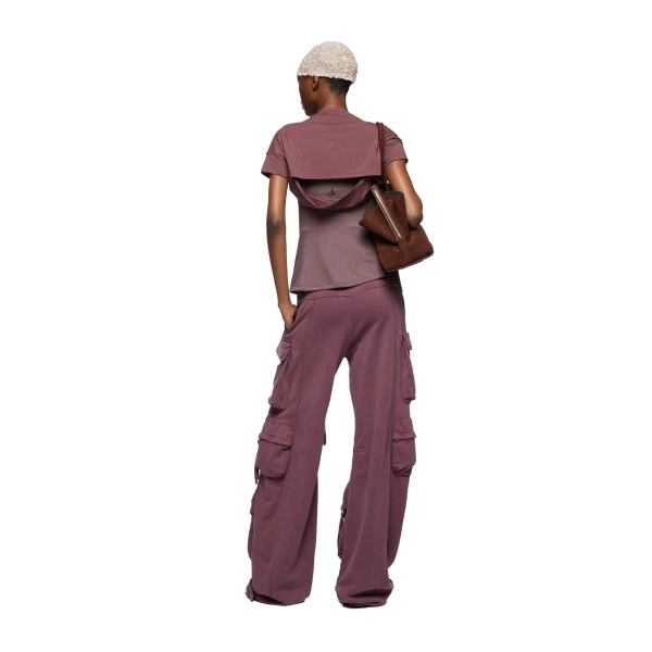 Attico mauve fade trousers