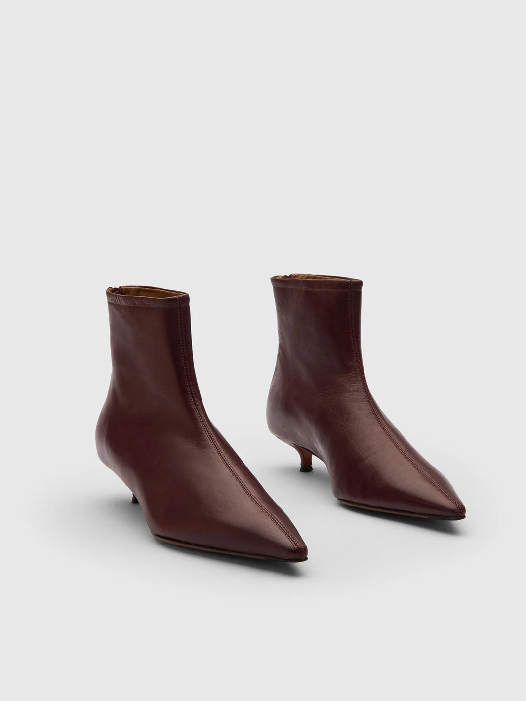 ATP Atelier Melfi in Grumello Ankle Boots Red