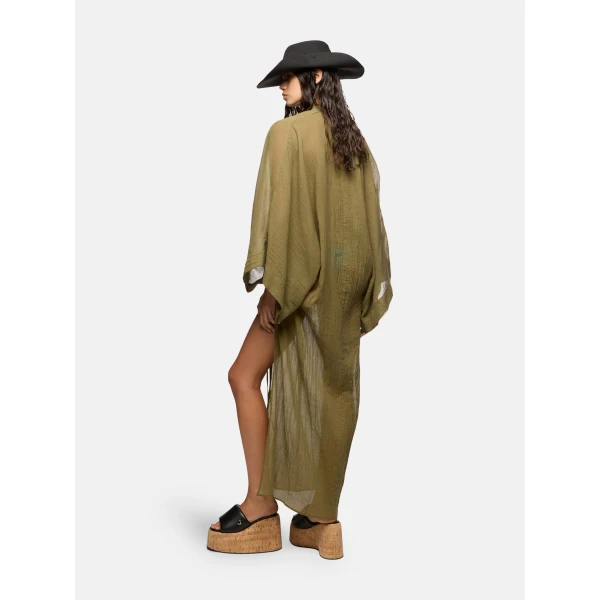 Attico military green dress