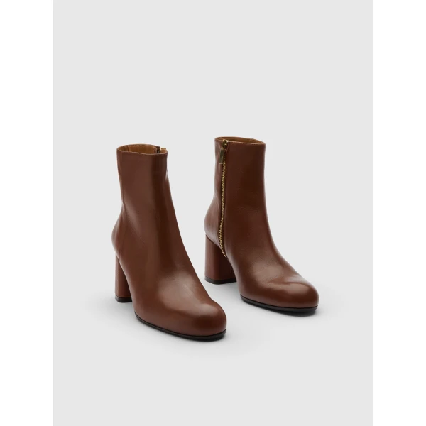 ATP Atelier Miola in Cannella Ankle Boots Brown
