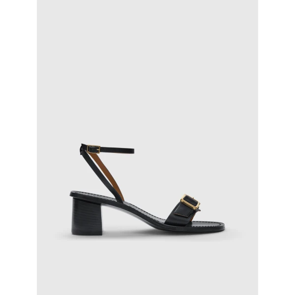 ATP Atelier Mori in Black Ankle Strap Sandals