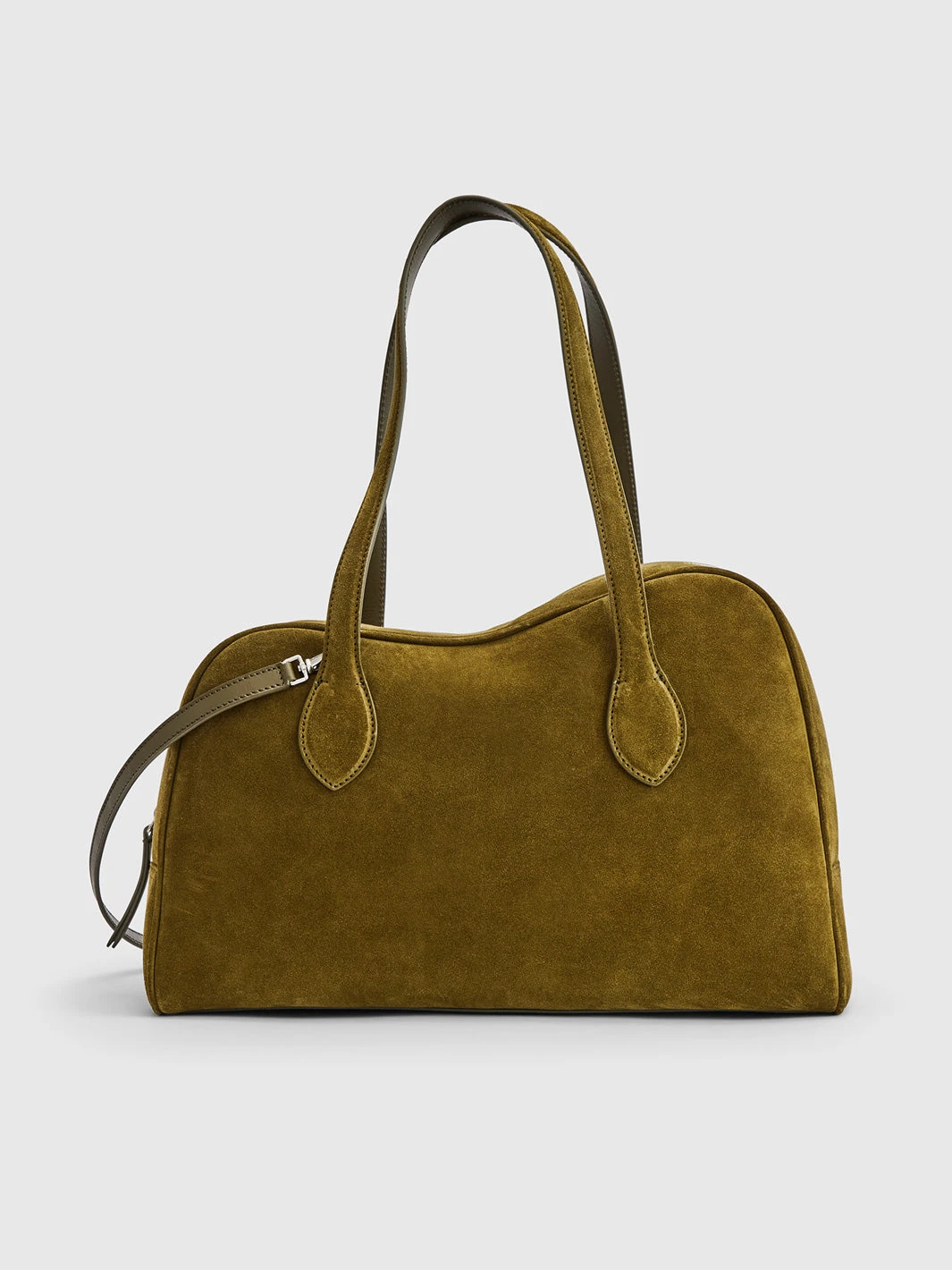 Green ATP Atelier top handle bag