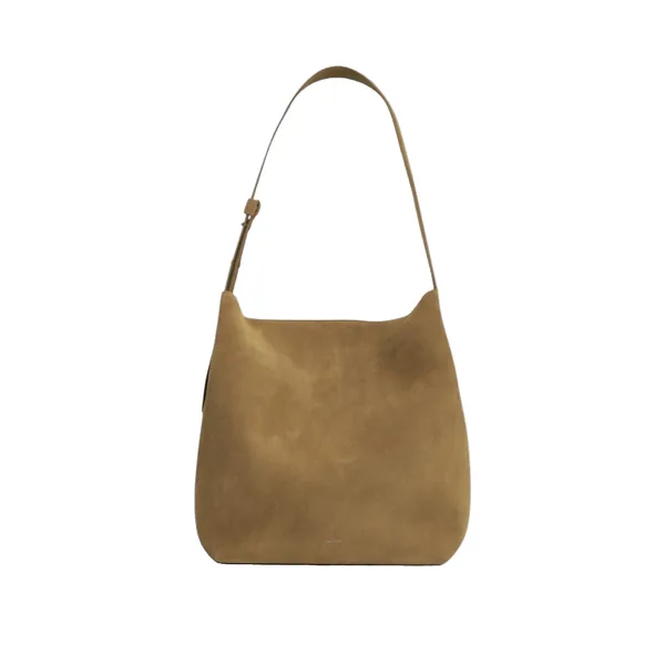 Alba Suede Hobo Tobacco