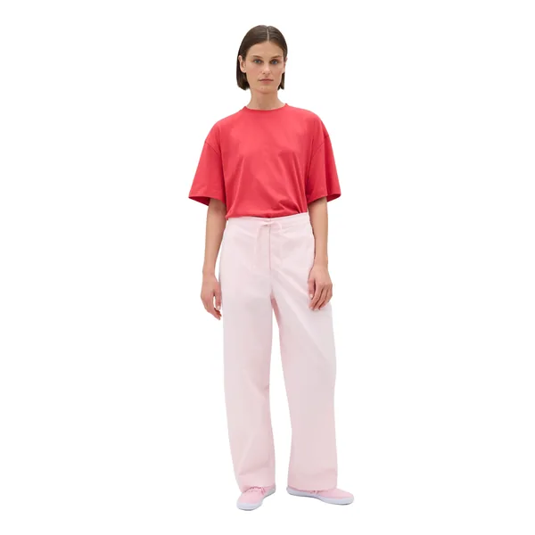 Barrel Leg Cotton Pant
