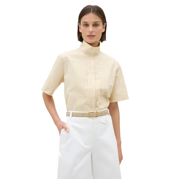 Pleat Detail Shirt
