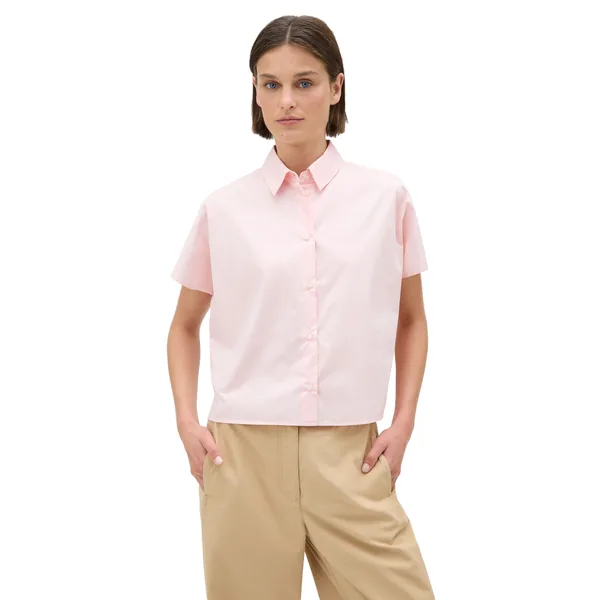 Short Sleeve Poplin Shirt
