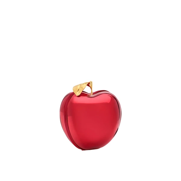 Red clutch bag