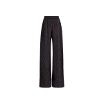 Oscar de la Renta Argyle Silk Twill Wide Leg Pant | Pants | Luxury Shoes 
