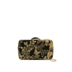 Oscar de la Renta Butterfly Embroidered O Minaudière