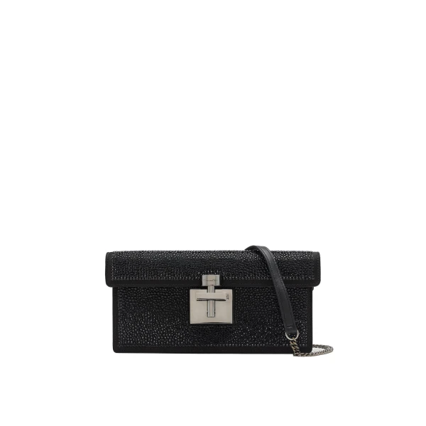 Crystal Pavé Alibi Clutch
