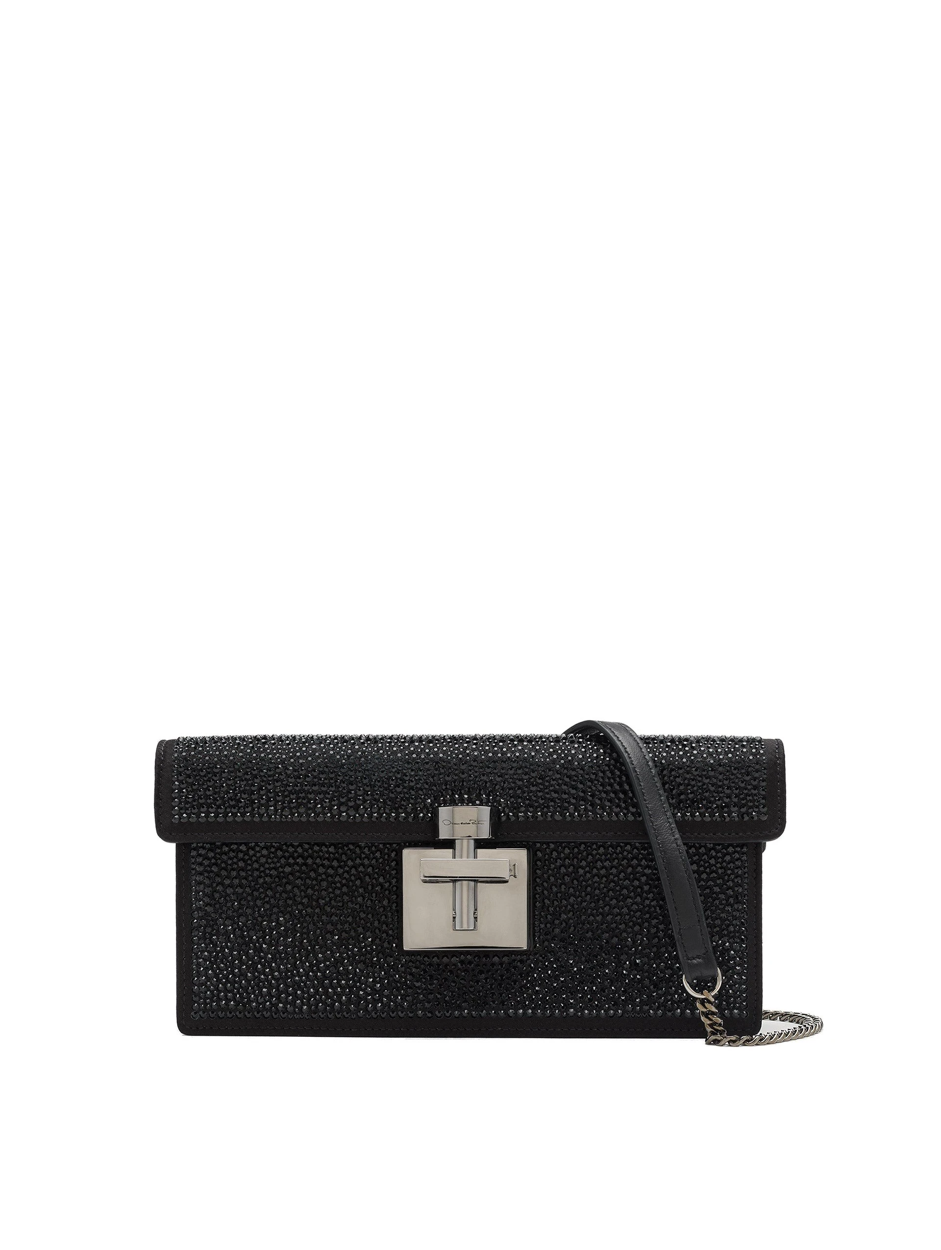 Oscar de la Renta Crystal Pavé Alibi Clutch Oscar de la Renta Crystal Pavé Alibi Clutch