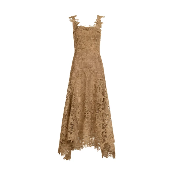 Dominican Landscape Guipure Dress