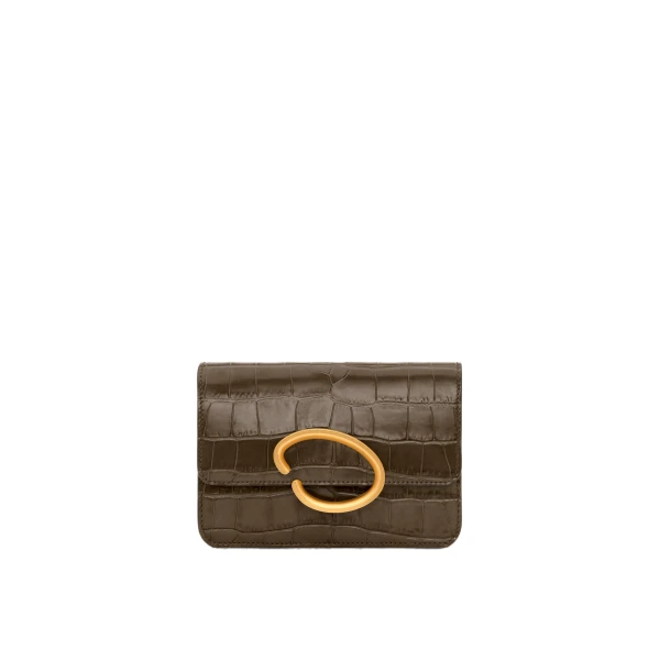 Green crossbody bag