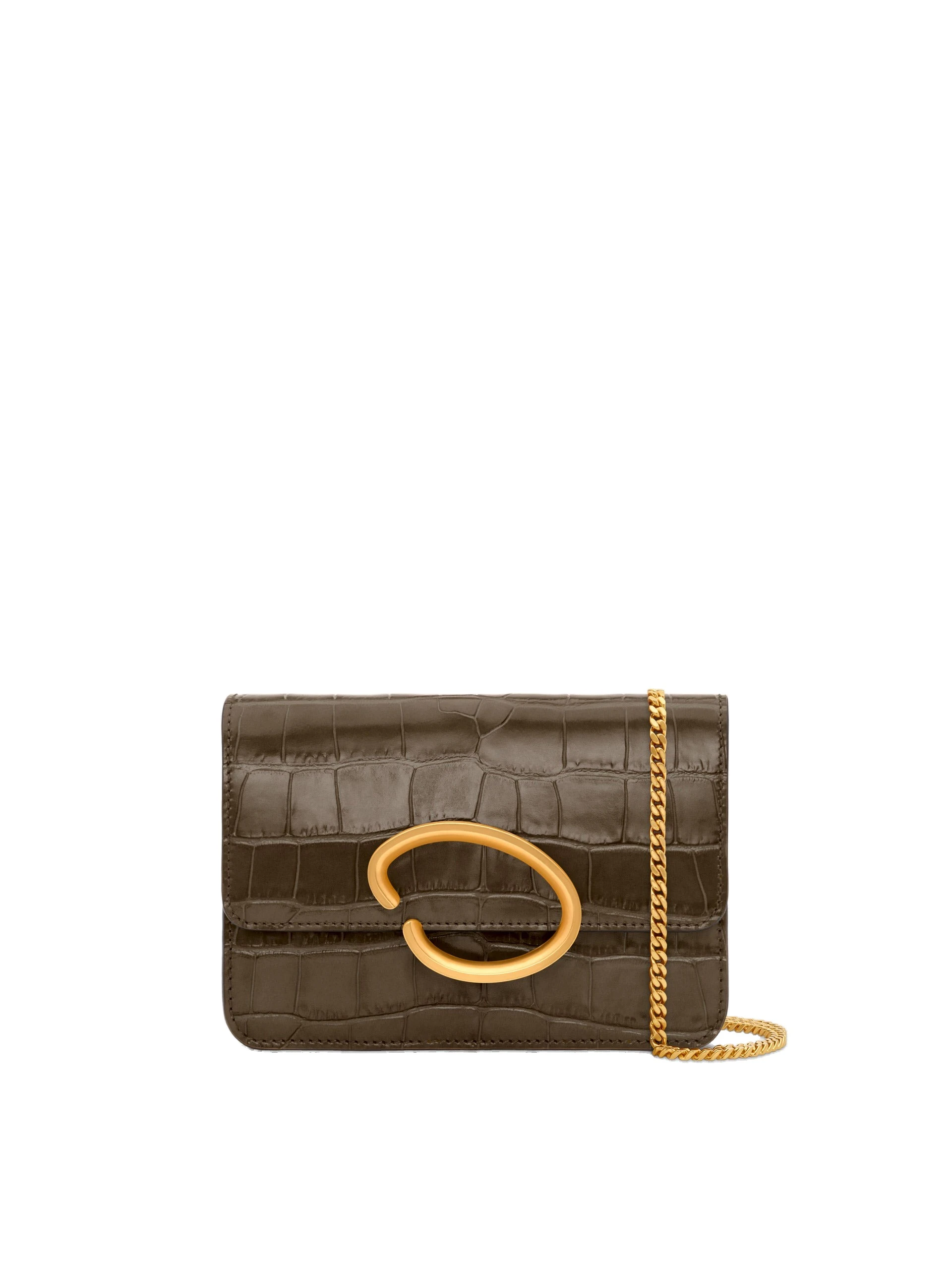 Oscar de la Renta Embossed O Pochette Oscar de la Renta Embossed O Pochette