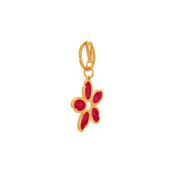 Oscar de la Renta bag charm
