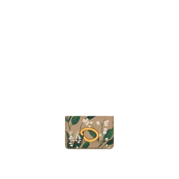 Oscar de la Renta Lily of the ValleyPrinted Card Case