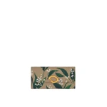 Oscar de la Renta Lily of the Valley-Printed Continental Wallet