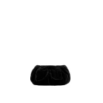 Oscar de la Renta Mini Velvet Bow Clutch