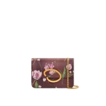 Oscar de la Renta Mixed Botanical Printed O Pochette