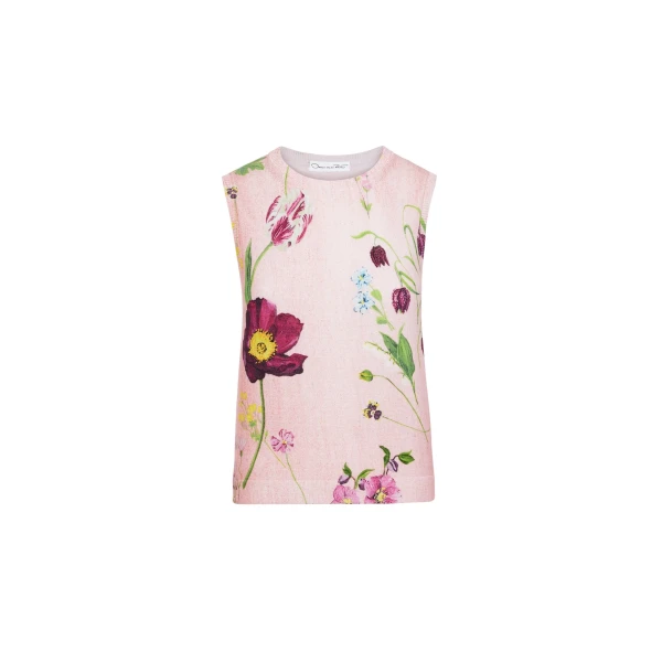 Mixed Botanical Printed Tank