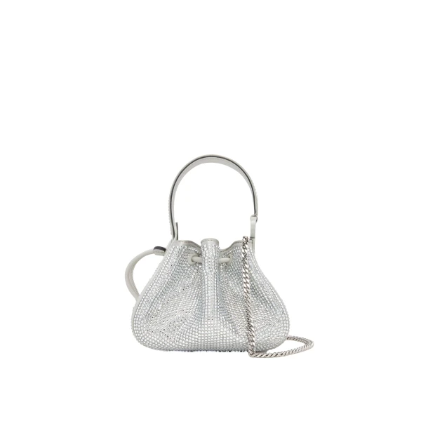 Silver mini bag