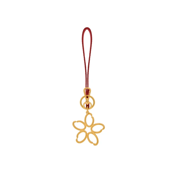 Oscar de la Renta bag charm