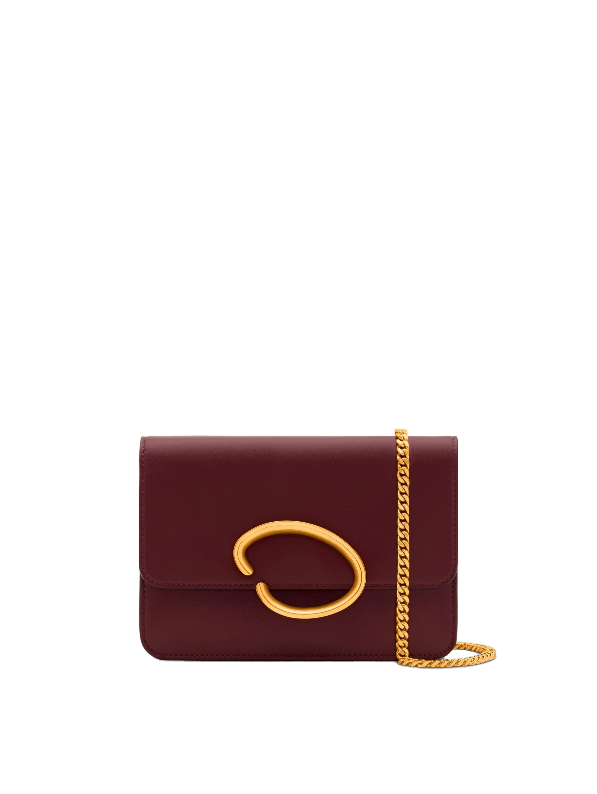 Oscar de la Renta O Pochette in Bordeaux Oscar de la Renta O Pochette in Bordeaux