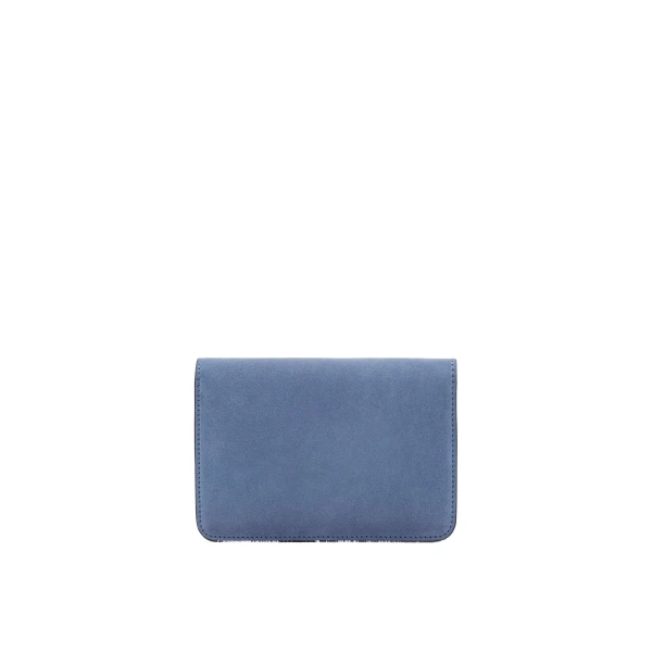 Blue crossbody bag