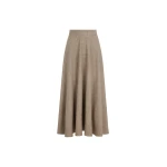 Oscar de la Renta Plaid Cashmere-Blend Skirt | Skirts | Luxury Shoes 