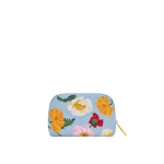 Oscar de la Renta Poppy-Printed Small Cosmetic Case