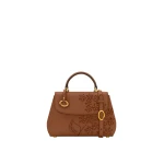 Oscar de la Renta The Mini Poppy in Cognac