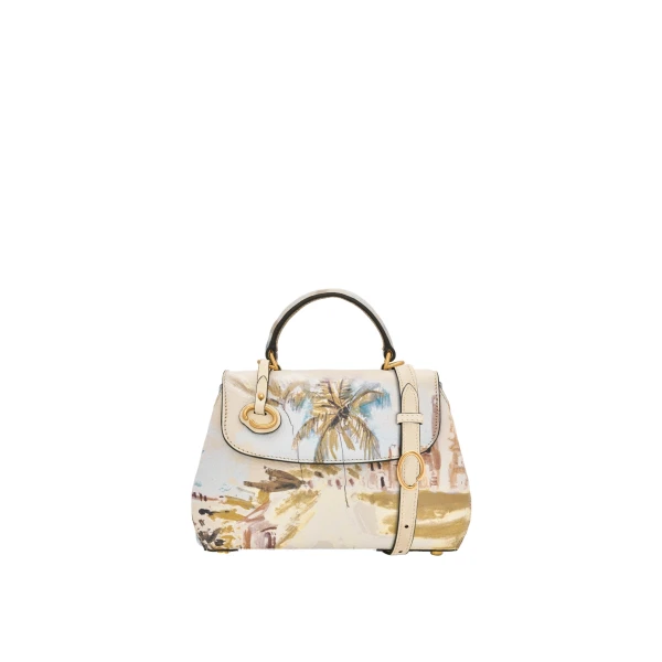 Oscar de la Renta The Mini Poppy in Dominican Landscape Print