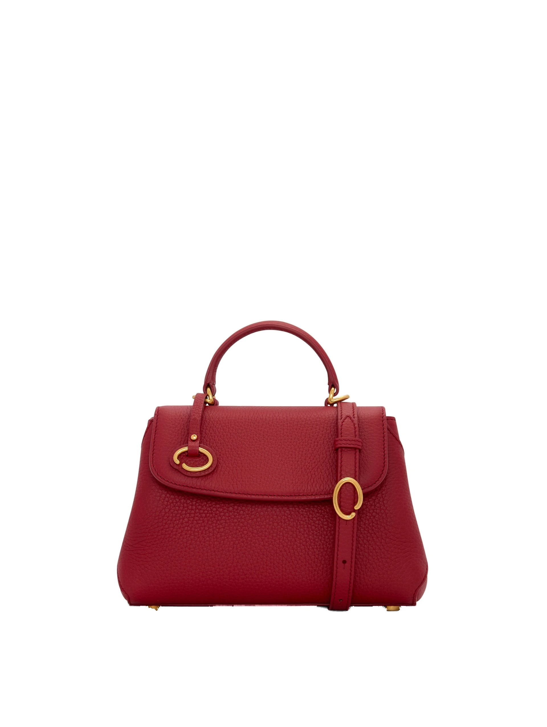Oscar de la Renta The Mini Poppy in Scarlet Oscar de la Renta The Mini Poppy in Scarlet