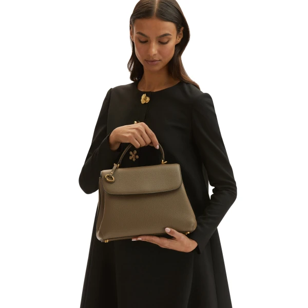 Oscar de la Renta top handle bag