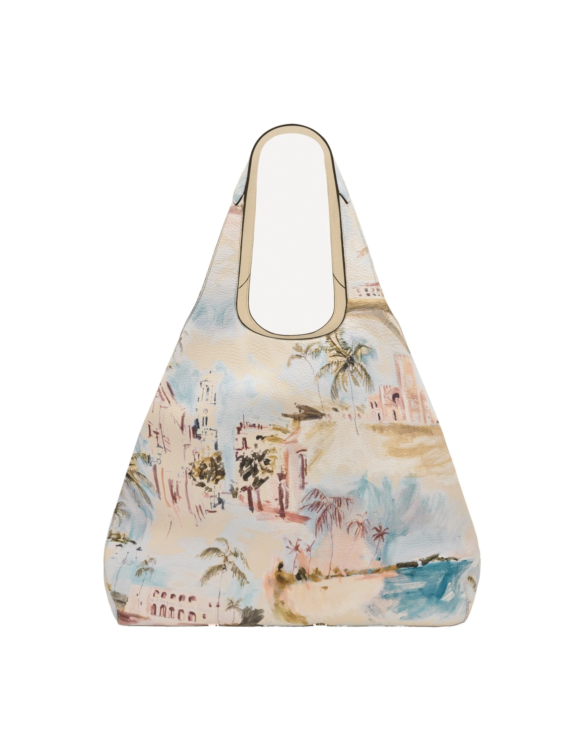 Oscar de la Renta The Topaz in Dominican Landscape Print Oscar de la Renta The Topaz in Dominican Landscape Print
