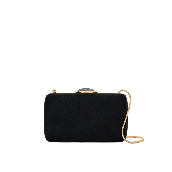 Oscar de la Renta Velvet O Minaudière