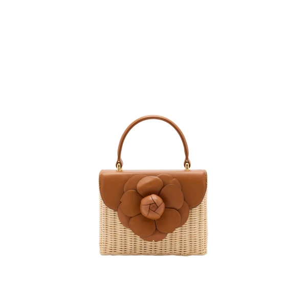 Beige crossbody bag