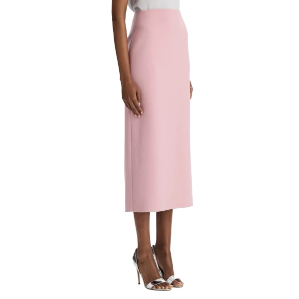 Oscar de la Renta Wool Pencil Skirt