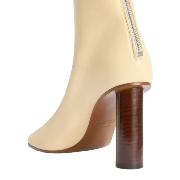 Alice 85 Ankle Boots in Butter Nappa Leather - Image 4