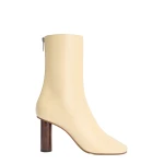 Paris Texas Alice 85 Ankle Boots in Butter Nappa Leather